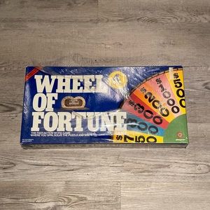 1985 Vintage Wheel Of Fortune Board Game By Pressman 4th Edition Brand New